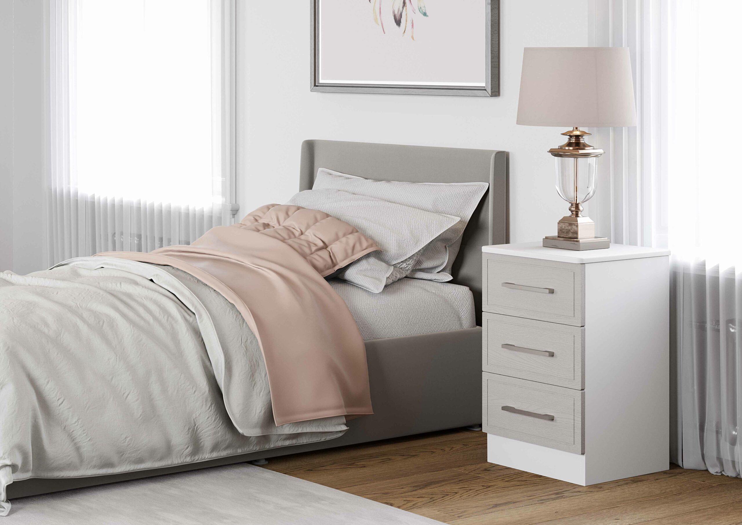 1.2m Wide Allure Freestanding Bedroom Package Starplan Fitted