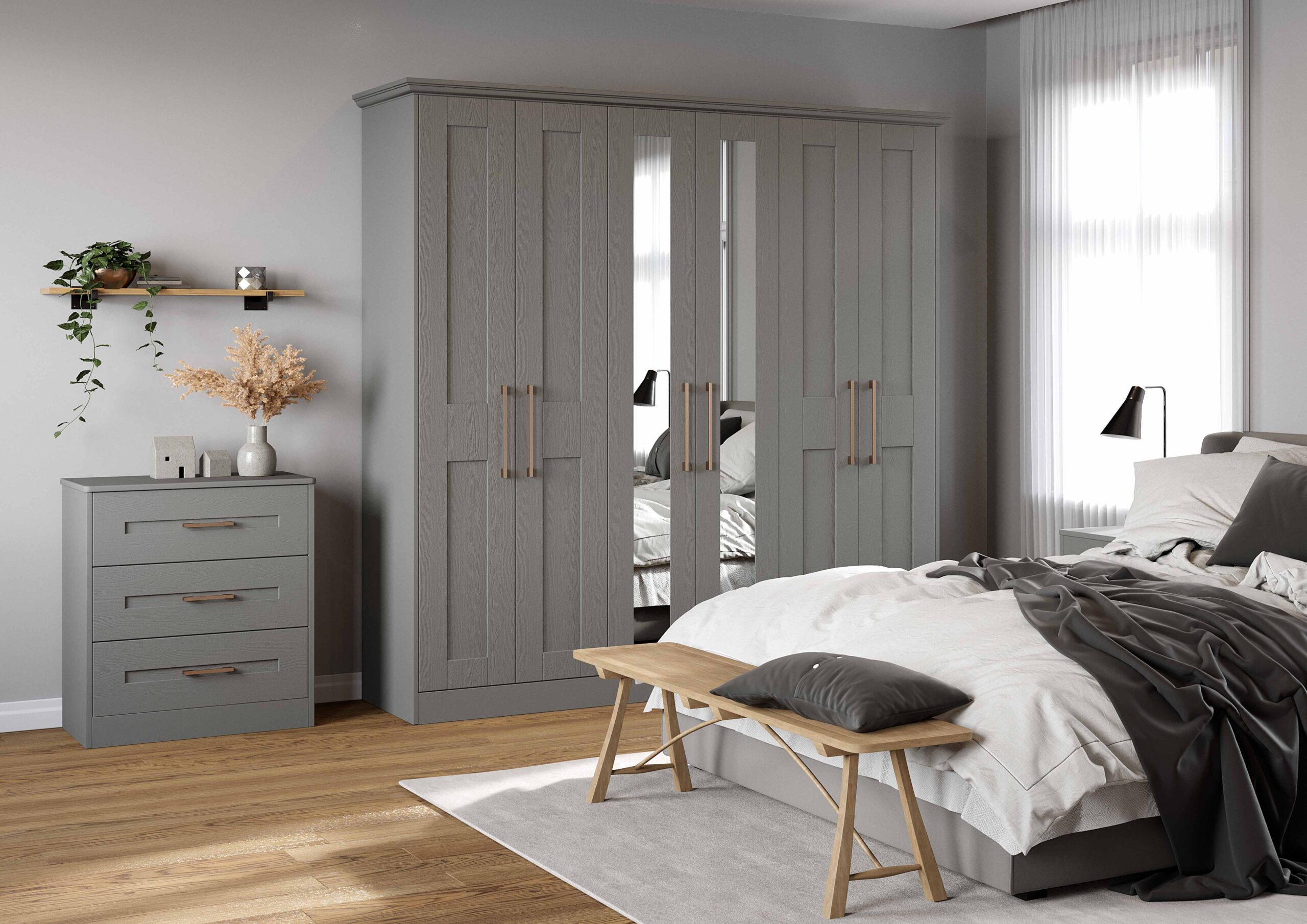 2.1m Newport Freestanding Bedroom Package Starplan Fitted Bedrooms and Kitchens