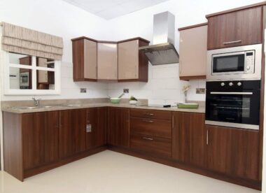 How to make your small fitted kitchen seem larger