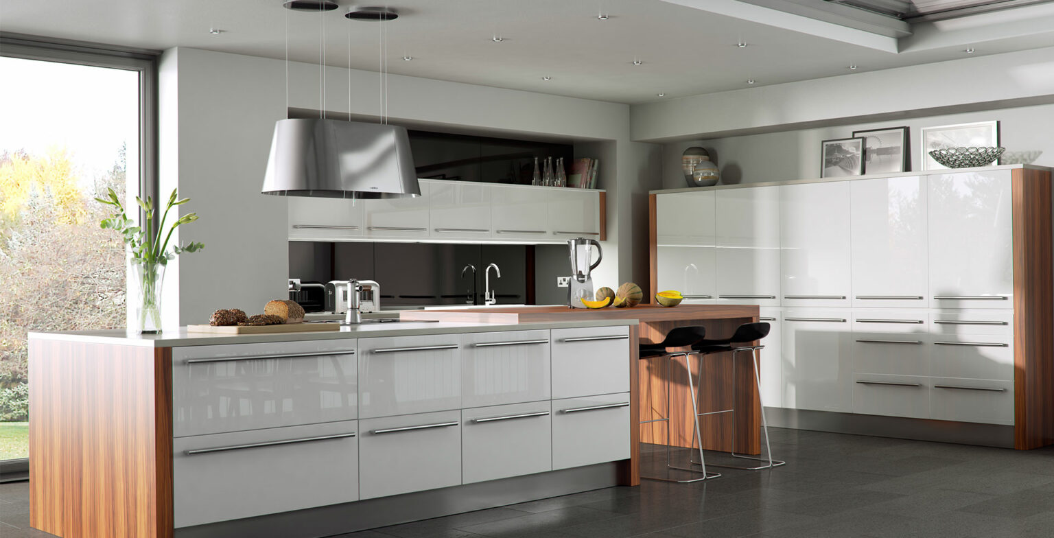 White Gloss Kitchen