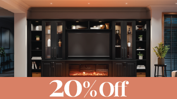 Modern living room TV unit 20% off sale
