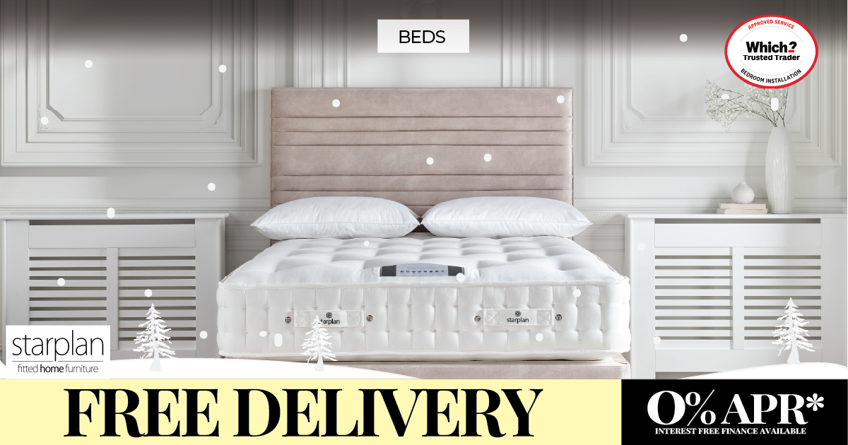 Starplan bed with free delivery offer