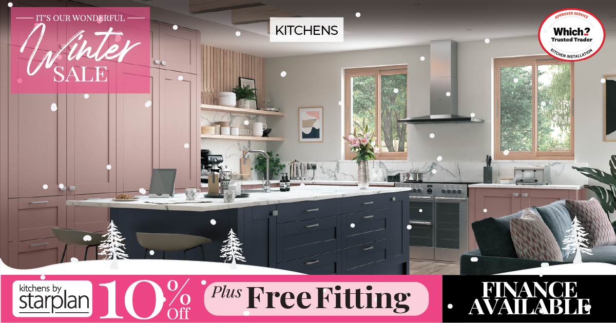 Modern kitchen winter sale with free fitting offer