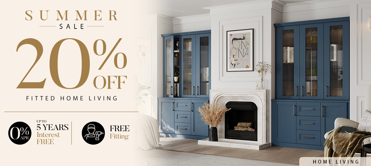 Summer sale 20% off fitted home living
